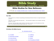 Tablet Screenshot of biblestudy.co.nz